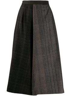 Stephan Schneider A-line patchwork skirt