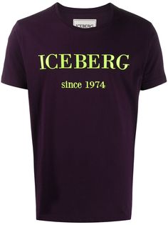 Iceberg футболка с логотипом