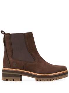 Timberland ботинки на ребристой подошве