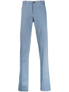 Etro брюки чинос со складками