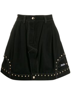 Versace Jeans Couture расклешенная юбка с заклепками