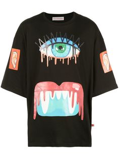 Walter Van Beirendonck футболка оверсайз Monster