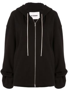Jil Sander куртка на молнии с капюшоном