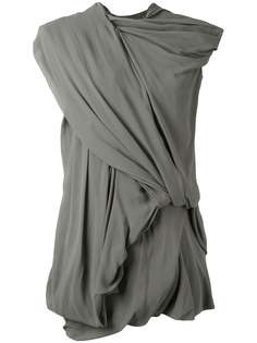 Rick Owens драпированное платье