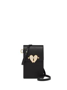 Prada мини-сумка с металлическим логотипом