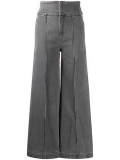 Stella McCartney джинсы широкого кроя с завышенной талией