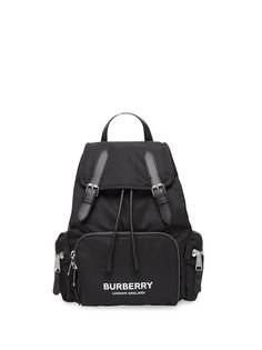 Burberry рюкзак среднего размера с логотипом