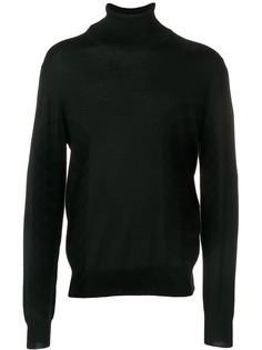 Maison Margiela водолазка с нашивками на локтях