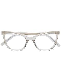 Saint Laurent Eyewear очки в оправе кошачий глаз