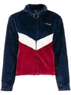 Fila куртка на молнии в стиле колор-блок