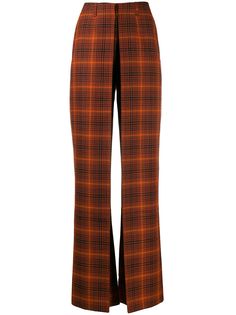 Aalto расклешенные брюки со складками и завышенной талией