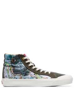 Vans высокие кеды из коллаборации с Ralph Steadman