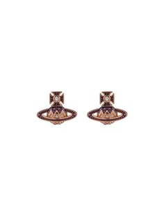 Vivienne Westwood серьги Orb со стразами