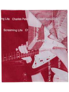 Takahiromiyashita The Soloist шарф The Grunge Years с принтом