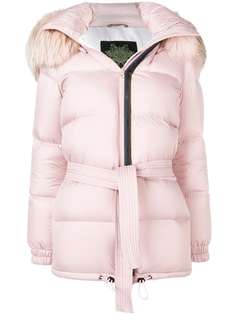 Mr & Mrs Italy hooded puffer jacket
