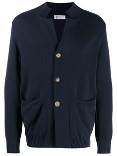 Brunello Cucinelli кардиган с отделкой в рубчик