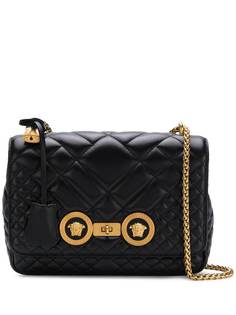Versace стеганая сумка на плечо