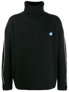 Ader Error джемпер оверсайз Dumb с высоким воротником