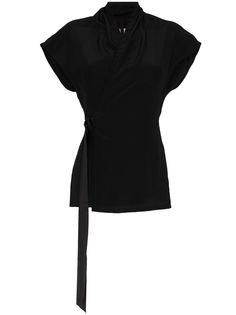 Rick Owens топ с запахом