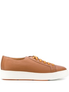 Santoni кроссовки с логотипом