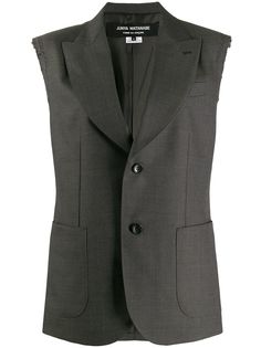 Junya Watanabe destroyed sleeveless blazer