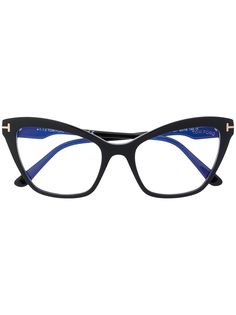 Tom Ford Eyewear классические очки в оправе кошачий глаз