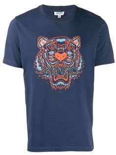 Kenzo футболка с принтом Tiger