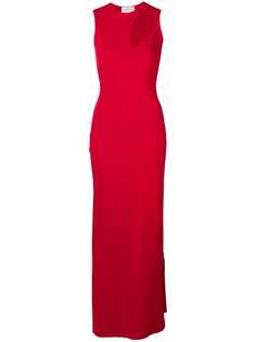 Esteban Cortazar teardrop column gown