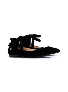 Florens bow detail ballerina shoes