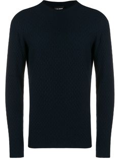 Giorgio Armani свитер с круглым вырезом