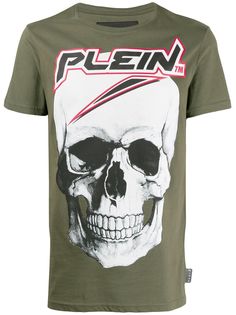 Philipp Plein футболка с принтом Skull