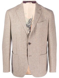 Etro твидовый пиджак