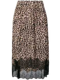Zadig&Voltaire юбка Joslin с леопардовым принтом