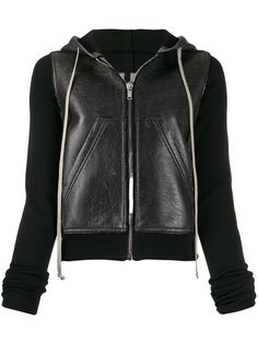 Rick Owens DRKSHDW байкерская куртка в стиле джемпер