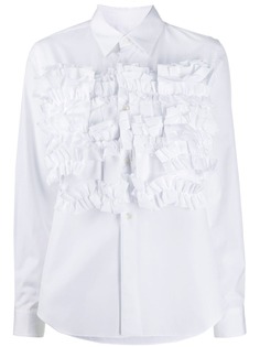 Comme Des Garçons Comme Des Garçons рубашка с оборками