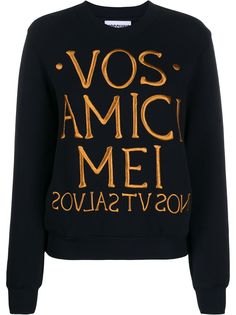 Moschino толстовка с логотип