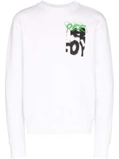 Off-White толстовка с графичным принтом