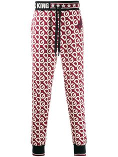 Dolce & Gabbana спортивные брюки с монограммой
