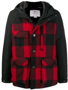 Woolrich куртка в клетку