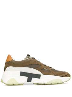 Tods кроссовки со вставками и логотипом Tod`S