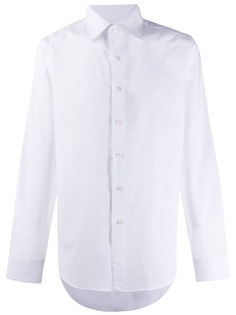 Canali рубашка с заостренным воротником