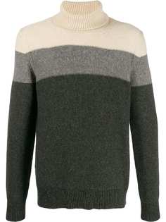 Roberto Collina striped roll-neck jumper