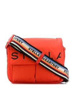 Stella McCartney logo-strap shoulder bag