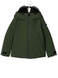 AI Riders on the Storm hooded parka coat