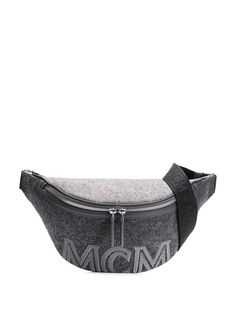 MCM logo print belt bags