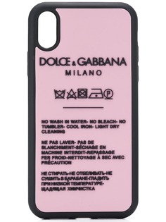 Dolce & Gabbana чехол для iPhone XR с аппликацией