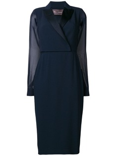 Max Mara fitted tailored midi dress