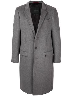 Loveless single breasted knitted coat
