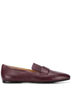 Leqarant leather moccasin loafers