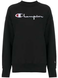 Champion logo embroidered sweatshirt